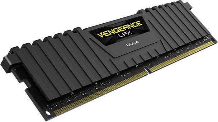 TNC Store RAM Corsair Vengeance LPX 32GB Black