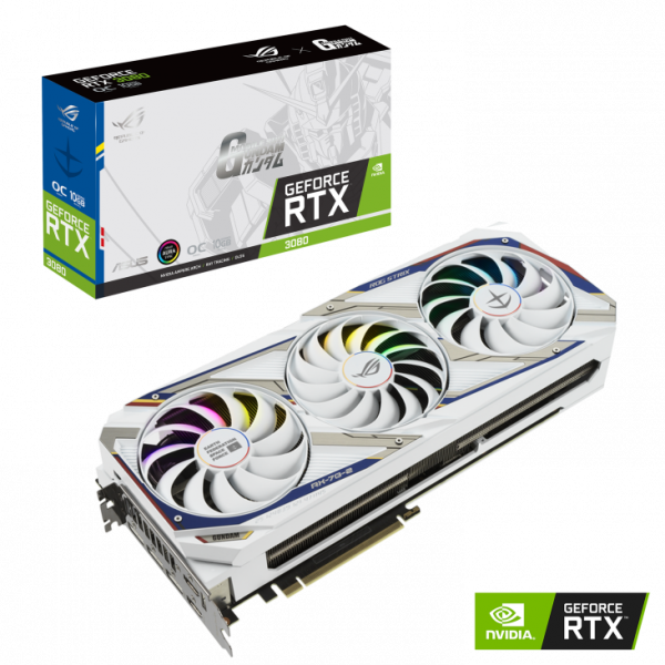 Card Màn Hình Asus ROG Strix GeForce RTX 3080 GUNDAM EDITION