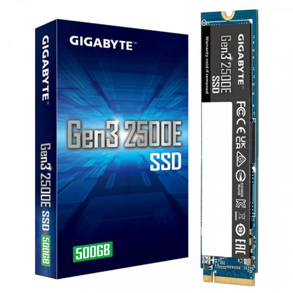 Ổ cứng SSD GIGABYTE M2 2500E 2280 500GB NVMe PCI-Express 3.0 x4