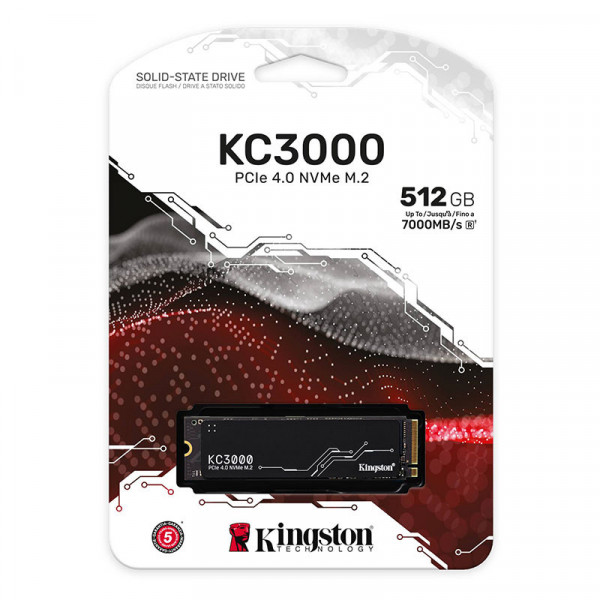 Ổ cứng SSD Kingston KC3000 512GB NVMe PCIe Gen 4.0
