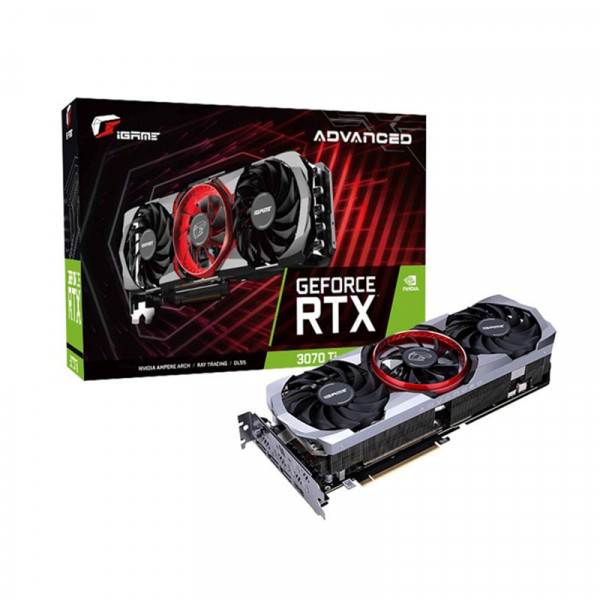 Card Màn Hình Colorful iGame GeForce RTX 3070 Ti Advanced OC 8G-V (Cũ - Like New)