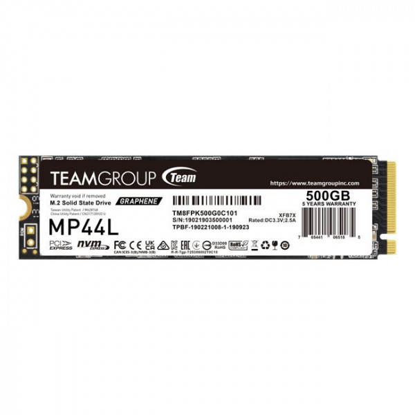 Ổ Cứng SSD MP44L 500GB M.2 4.0 x4 NVMe