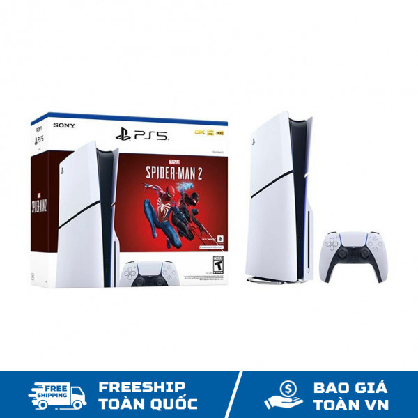 Máy Chơi Game Sony Playstation 5 kèm  Spider-Man 2 Bundle (PS5 Slim)