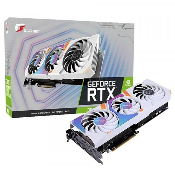 Card Màn Hình Colorful iGame RTX 3050 Ultra W OC DUO 6G-V