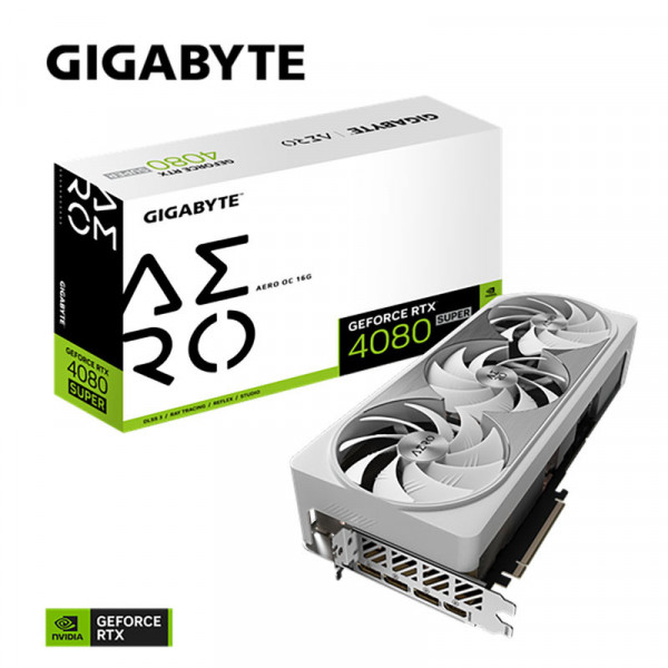 Card Màn Hình Gigabyte GeForce RTX 4080 Super Aero OC 16G - White