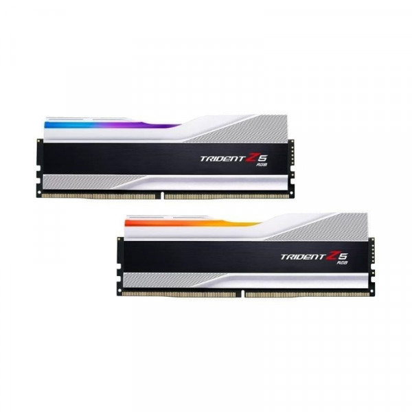 RAM G SKILL Trident Z5 RGB Silver - 32GB(16GBx2) DDR5 5600Mhz F5-5600J4040C16GX2-TZ5R