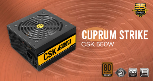 Nguồn Antec CSK550 550W 80 Plus Bronze