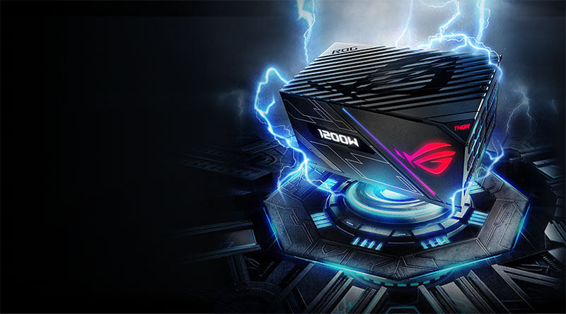 TNC Store Nguồn máy tính Asus ROG Thor 1200P2 80 Plus Platinum