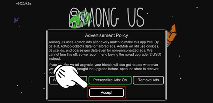 cách chơi game among us trên máy tính