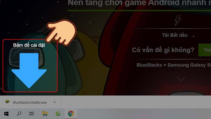 cách chơi game among us trên máy tính