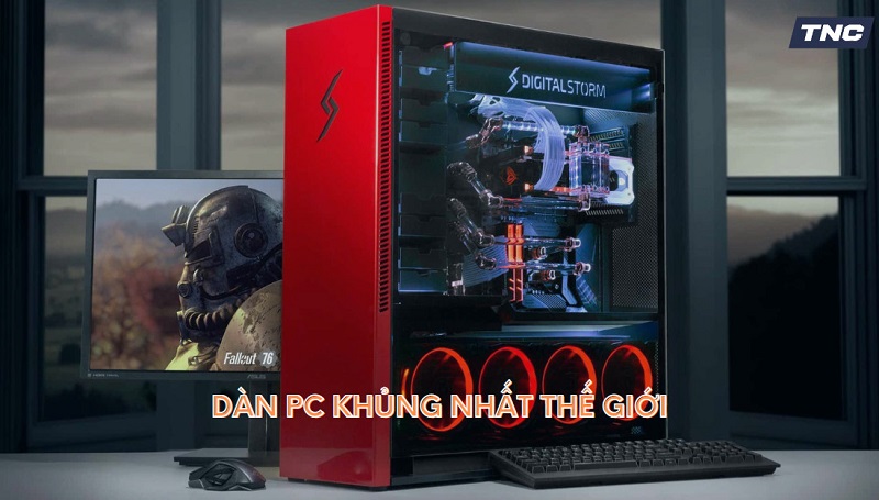 Hình ảnh dàn PC khủng đẹp chất nhất thế giới cho game thủ