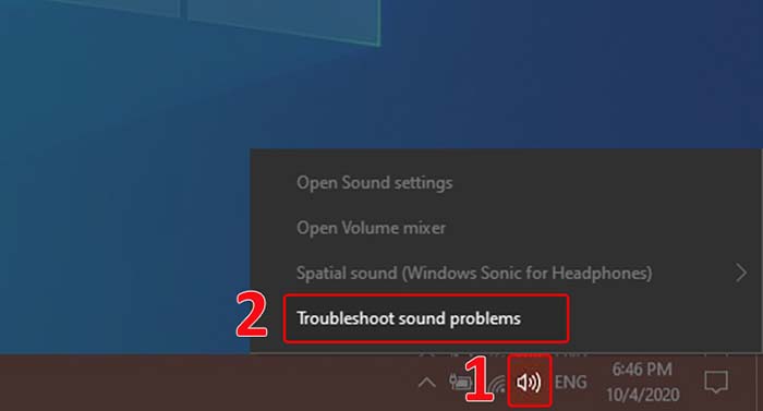 TNC Store cách khắc phục lỗi máy tính bị mất âm thanh trên Windows 10