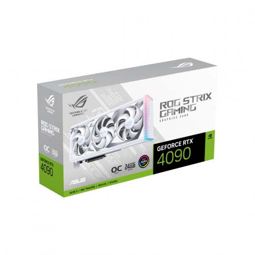 TNC Store Card màn hình Asus ROG Strix RTX 4090 White OC Edition 24GB Gaming