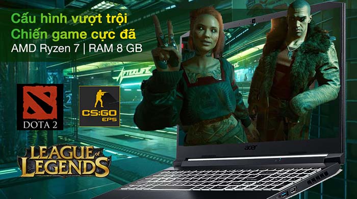 TNC Store - Laptop Acer Gaming Nitro 5 2021 AN515 45 R86D TNC Store - Laptop Acer Gaming Nitro 5 2021 AN515 45 R86D