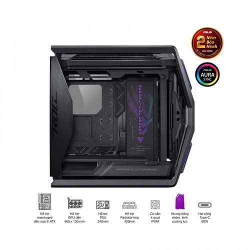 TNC Store Vỏ case Asus ROG Hyperion GR701