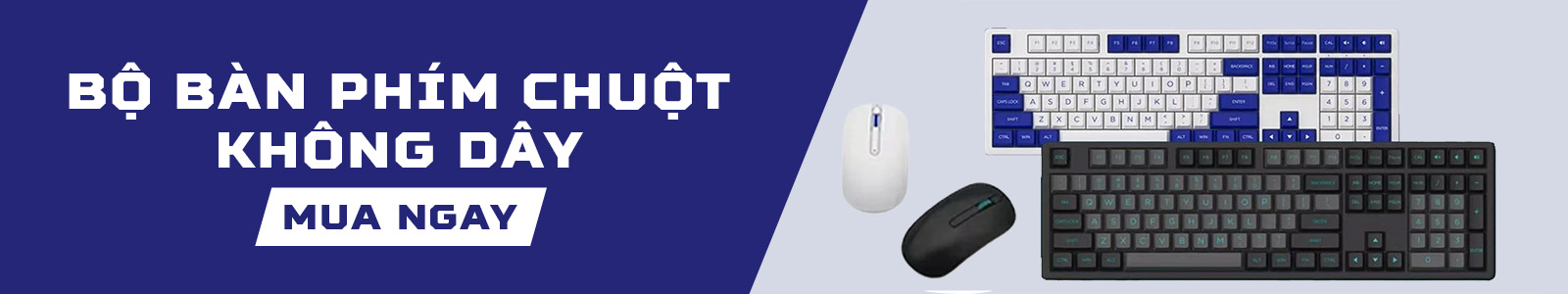 Bộ bàn phím chuột không dây