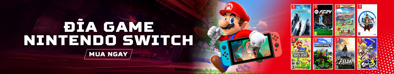Đĩa game Nintendo Switch