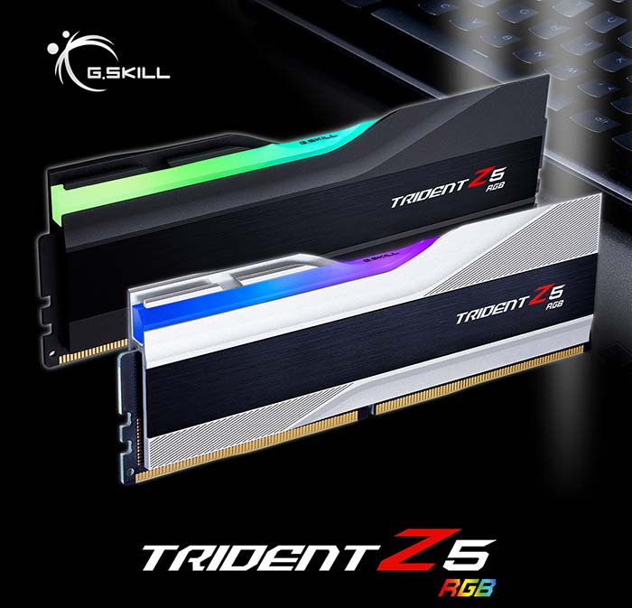 TNC Store RAM G SKILL Trident Z5 RGB Silver F5 5600J4040C16GX2 TZ5R