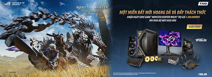 TNC Store Chi Tiết Cấu Hình Chơi Monster Hunter Wilds