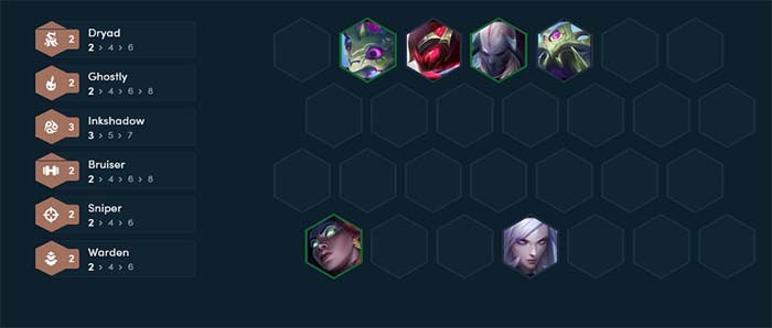 DTCL mùa 11 Build đội hình Thần Rừng Mặc Ảnh leo rank Cao Thủ