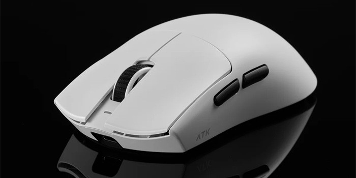 TNC Store Chuột Không Dây ATK Blazing Sky X1 PRO MAX Tri Mode Màu Trắng