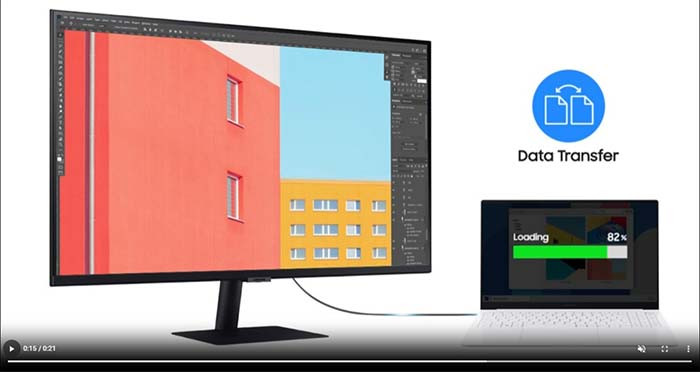 TNC Store Màn Hình Samsung ViewFinity S8 LS32B800PXEXXV