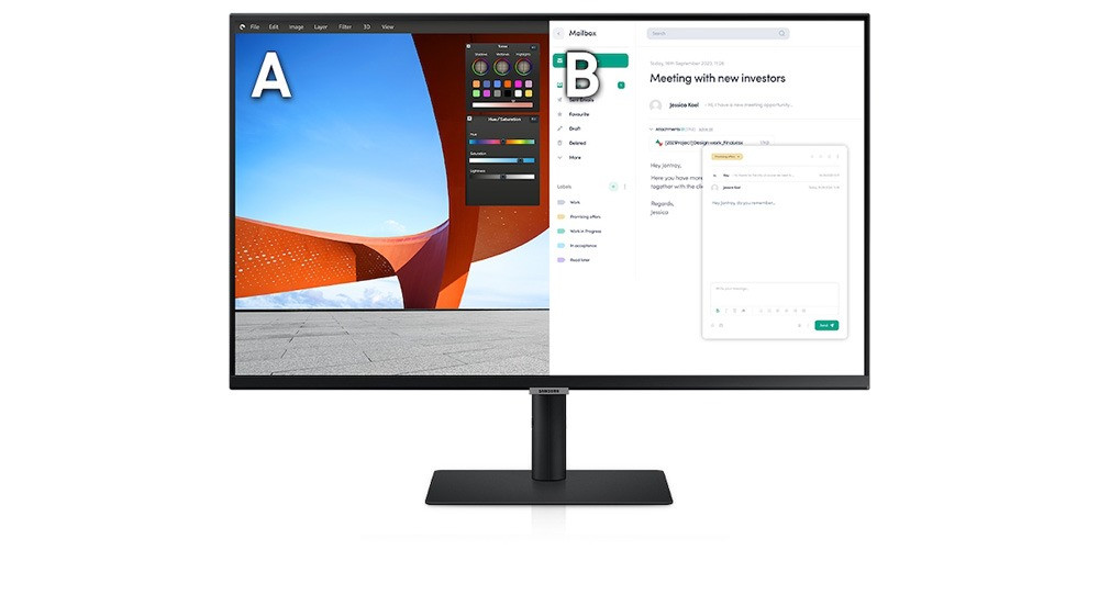 TNC Store Màn Hình Samsung ViewFinity S8 LS32B800PXEXXV
