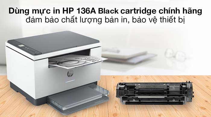 TNC Store Máy In Đen Trắng HP Laserjet MFP M236DW (9YF95A) - Đa Năng