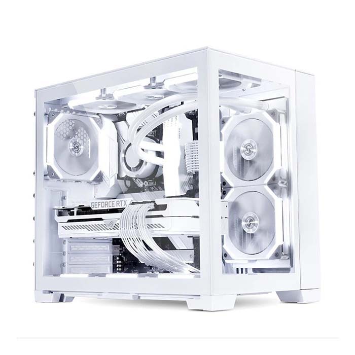 TNC Store case Lian Li PC O11 Dynamic Mini Snow White