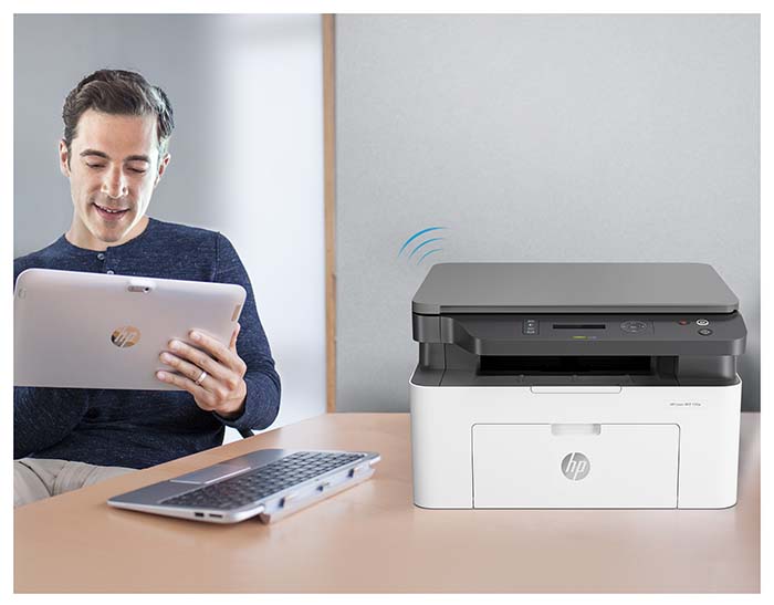 TNC Store Máy In Đen Trắng HP Laserjet Pro MFP 135W (4ZB83A) - Đa Năng