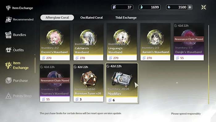 TNC Store Cách Dùng Modifier Wuthering Waves