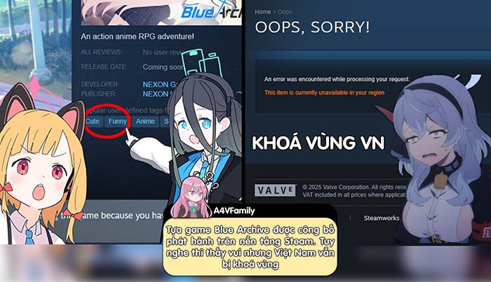 TNC Store Blue Archive Steam - Sự Kiện Doki Doki Heart Milestone