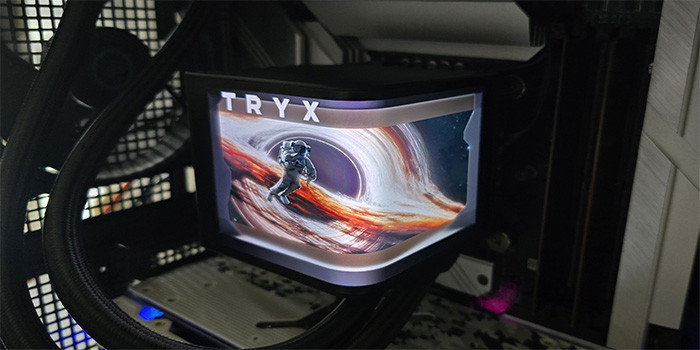 TNC Store Tản Nhiệt Nước TRYX PANORAMA 240 ARGB Black