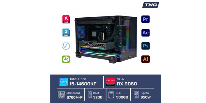 TNC Store Tư Vấn Build PC Cho Sinh Viên Ngành Thiết Kế Đồ Họa