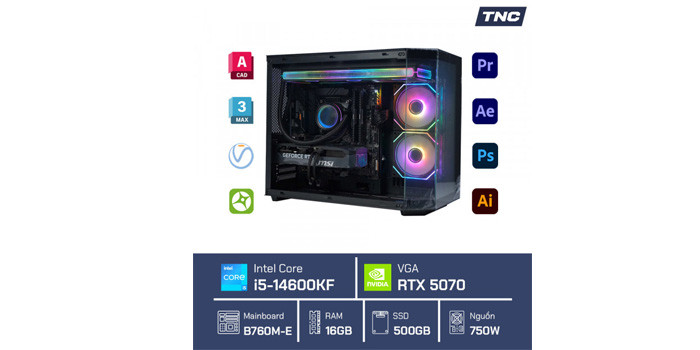 TNC Store Tư Vấn Build PC Cho Sinh Viên Ngành Thiết Kế Đồ Họa