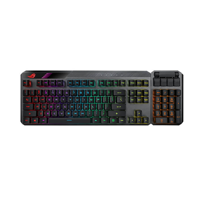 TNC Store Bàn Phím Cơ Asus ROG Claymore II RGB Wireless Blue Switch