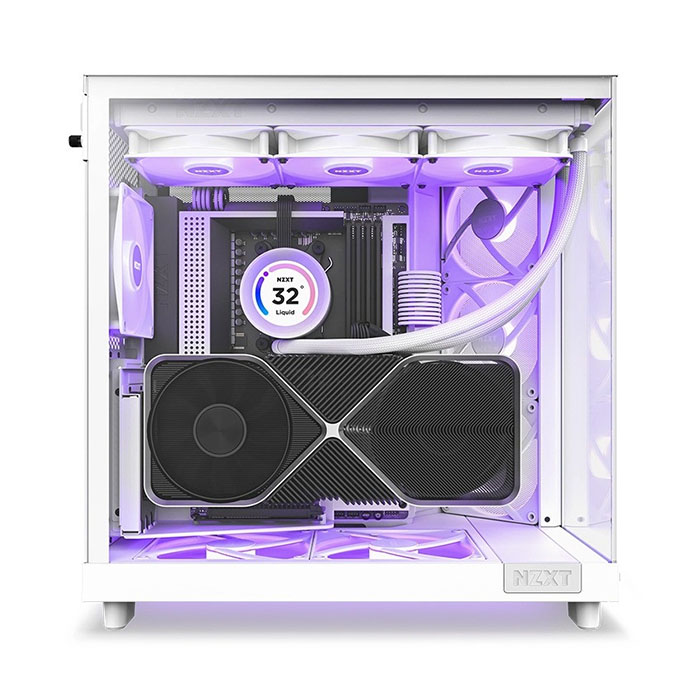 TNC Store Vỏ Case NZXT H6 Flow RGB White