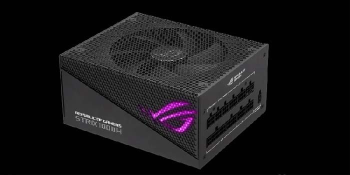 TNC Store Nguồn ASUS ROG STRIX AURA GAMING PCIE 5.0 850W 80 Plus Gold Full Modular