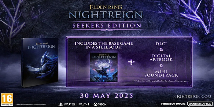 TNC Store Đĩa Game PS5 - Elden Ring Nightreign Seeker Edition - ASIA