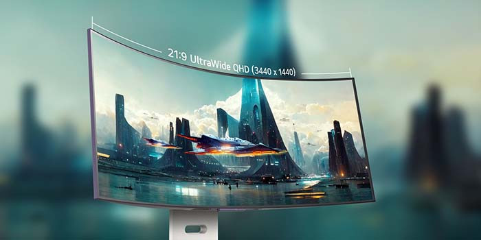 TNC Store Màn Hình Gaming LG UltraGear 34GX90SA-W