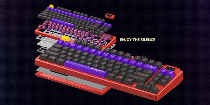 TNC Store Bàn Phím Cơ MSI Forge TKL Wireless MLG Edition