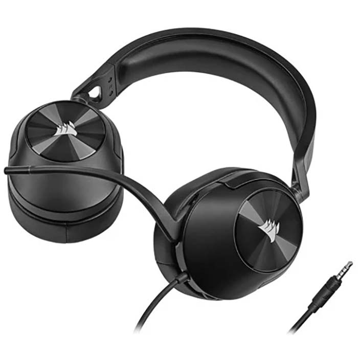 TNC Store Tai nghe Corsair HS55 Stereo Carbon