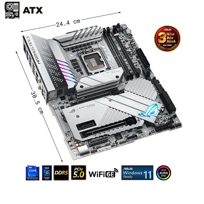 TNC Store Bo Mạch Chủ Asus ROG MAXIMUS Z790 Apex