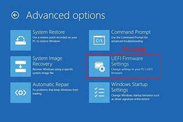 Cách Bật Full Màn Hình Máy Tính Hiệu Quả Nhất Cài đặt BIOS/UEFI để bật full màn hình máy tính