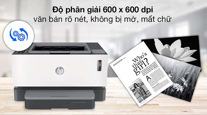 TNC Store Máy In Đen Trắng HP Neverstop Laser 1000A (4RY22A) - Đơn Năng