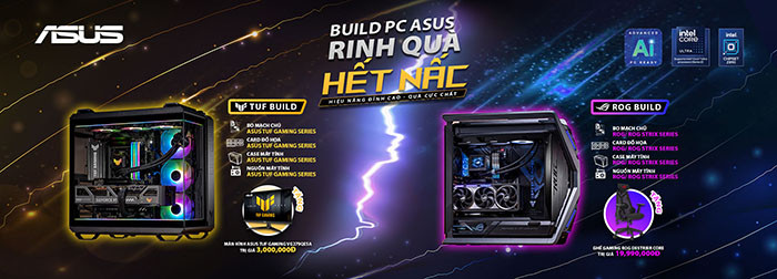 TNC Store BUILD PC ASUS RINH QUÀ HẾT NẤC