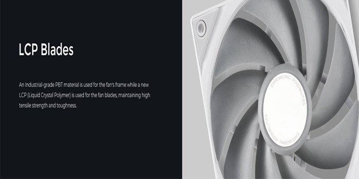 TNC Store Quạt Tản Nhiệt TRYX ROTA PRO 120mm Perfomance Fan White