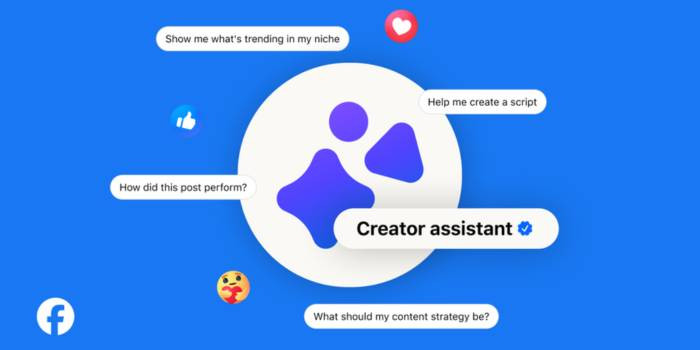 TNC Store Meta Ra Mắt Trợ Lý AI Facebook Dành Cho Creator