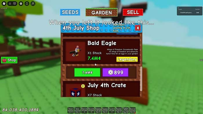 TNC Store Cách Sở Hữu Bald Eagle Grow A Garden