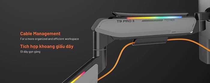 TNC Store Giá đỡ màn hình Human Motion T9 Pro II RGB